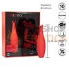 Estimulador Red Hot Fury con carga USB y 10 velocidades